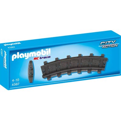 Playmobil 4387 - 2 Rails Courbes - Pour Trains 4010 Et 4011