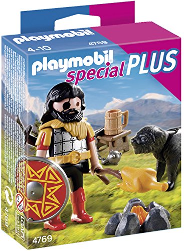 Playmobil 4769 - Guerrier Barbare Avec Chien