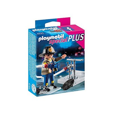 PLAYMOBIL 4795 Pompier avec bouche d'incendie