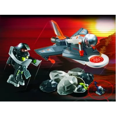 Playmobil 4877 Jet de d&eacute;tection des Agents Secrets