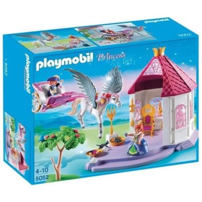 PLAYMOBIL 5052 Princesses - Cal&egrave;che Pegase et pavillon princier. 