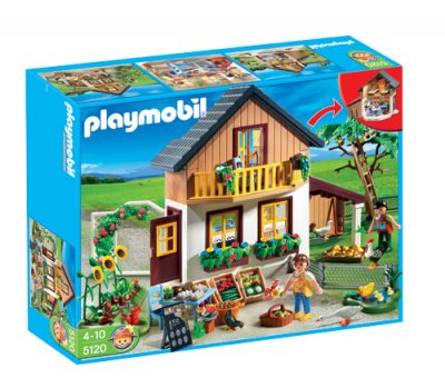 Playmobil 5120 Maison des fermiers et march&eacute;