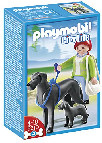 Playmobil 5210 - Dogue Allemand Et Son Petit