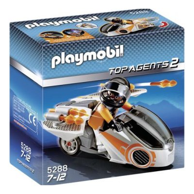 Playmobil 5288 Moto et Agent Secret