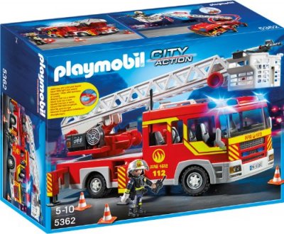 Playmobil 5362 - Camion Pompier Avec &Eacute;chelle