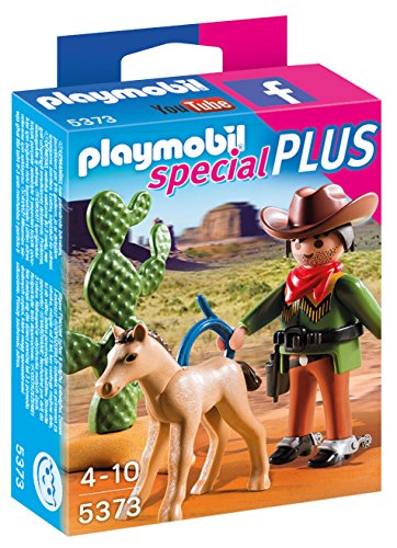 Playmobil 5373 - Cow-Boy Avec Poulain