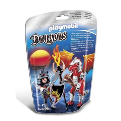 PLAYMOBIL 5463 Dragon de Feu avec Samoura&iuml; 