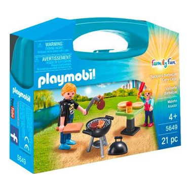 Playmobil 5649 Barbecue Briefcase Multicolore