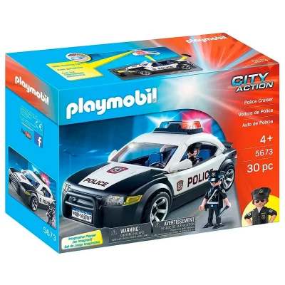 PLAYMOBIL - 5673 - Voiture de Police 