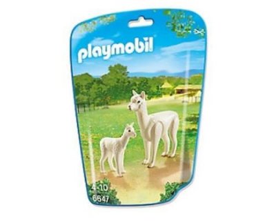 Playmobil 6647 - Alpaga Et Son Petit