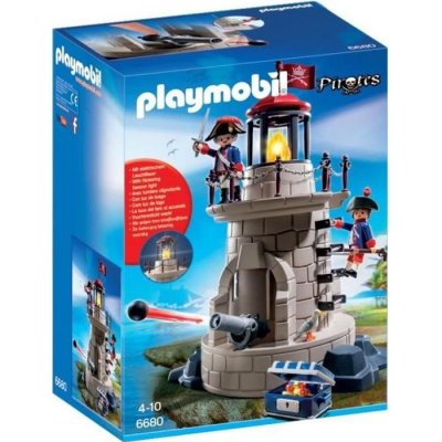 PLAYMOBIL 6680 Phare lumineux avec soldats