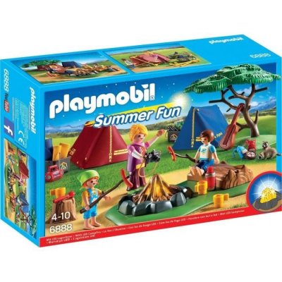 Playmobil 6888 - Tentes Avec Enfants Et Animatrice