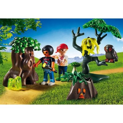 Playmobil 6891 - Enfants Avec V&eacute;g&eacute;tation Et Lampe
