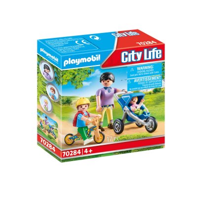 PLAYMOBIL - 70284 - Maman avec enfants