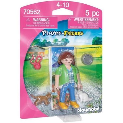 Playmobil 70562 Woman With Kittens Multicolore