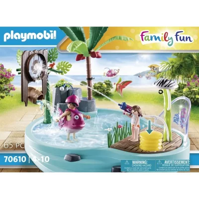 PLAYMOBIL - 70610 - Piscine avec jet d'eau