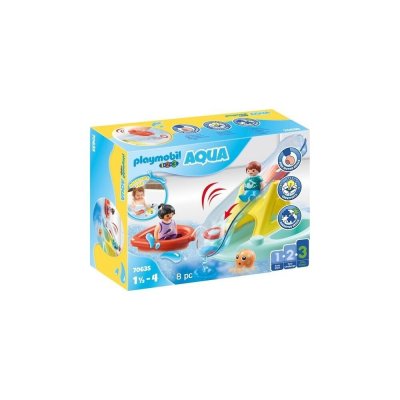 Playmobil 70635 Ilot avec toboggan aquatique 