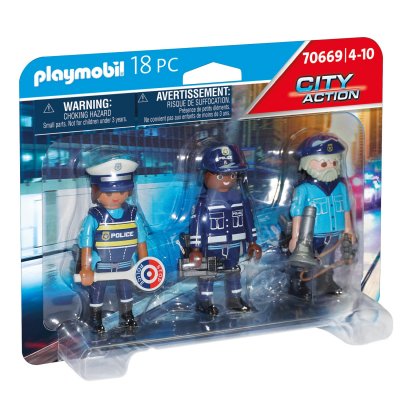 Playmobil 70669 City Action Police Equipe de policiers 