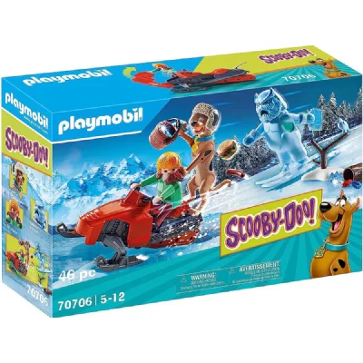 Playmobil 70706 Scooby Doo avec abominable spectre des neiges 