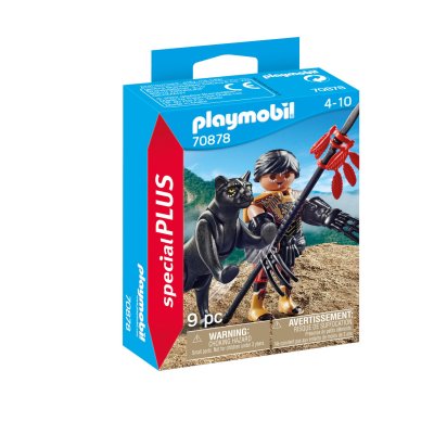 Playmobil 70878 Combattant avec panth&egrave;re 