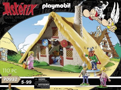 Playmobil 70932 Ast&eacute;rix La hutte d'Abraracourcix 