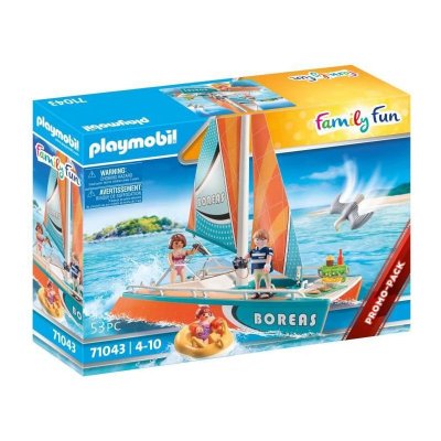 Playmobil - 71043 - family fun - promo pack catamaran PL71043