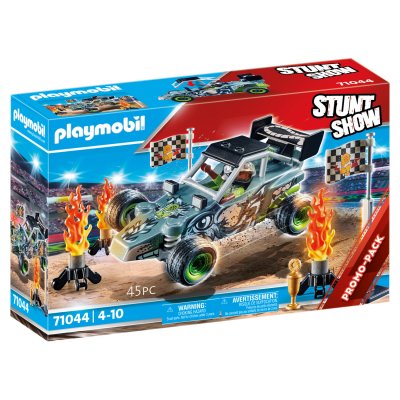 PLAYMOBIL - 71044 - Promo Pack - Stuntshow Cascadeur et buggy