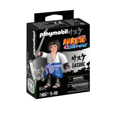 Playmobil 71097 Sasuke- Naruto - h&eacute;ros Issu de Manga Ninja