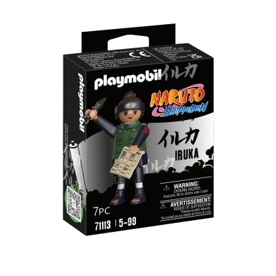 Playmobil 71113 Iruka- Naruto - h&eacute;ros Issu de Manga Ninja