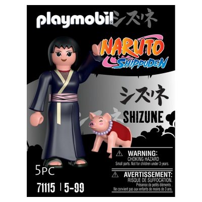 Playmobil 71115 Shizune- Naruto - h&eacute;ros Issu de Manga Ninja
