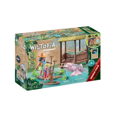 Playmobil 71143 Paddles et dauphins roses 