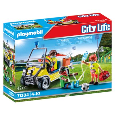 PLAYMOBIL - 71204 - City Action Les Secouristes - V&eacute;hicule de secours