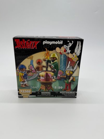 PLAYMOBIL - 71269 - Ast&eacute;rix : Amonbofis et le g&acirc;teau empoisonn&eacute;