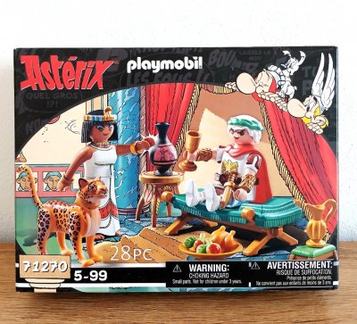 PLAYMOBIL - 71270 - Ast&eacute;rix : C&eacute;sar et Cl&eacute;op&acirc;tre