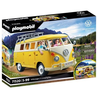 Playmobil 71520 Volkswagen T1 Combi Jaune Classic Car Set 77 pi&egrave;ces - Neuf