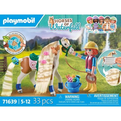 PLAYMOBIL - 71639 - Ellie avec cheval 