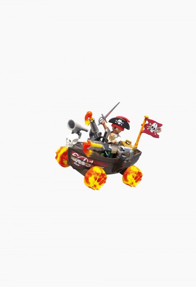 Playmobil 71720 Kart bateau de pirate Funstars 45 pi&egrave;ces D&egrave;s 4 ans
