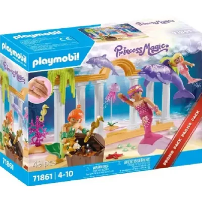 Playmobil 71861 Tr&eacute;sor des sir&egrave;nes avec des dauphins Promo Packs