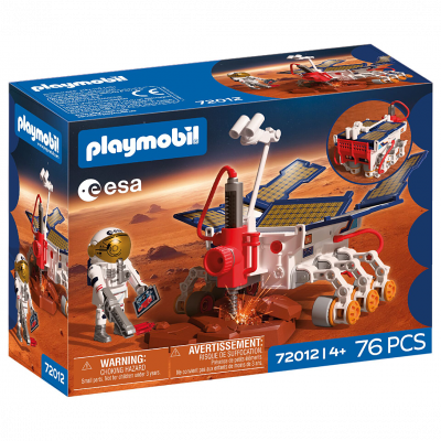 Playmobil 72012 Rover dexploration sur Mars de lESA Lespace 76 pi&egrave;ces d&egrave;s 4 ans
