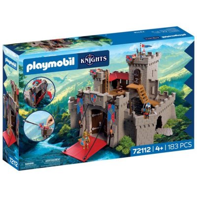 PLAYMOBIL 72112 - Ch&acirc;teau fort des Chevaliers du Lion - 183 pi&egrave;ces