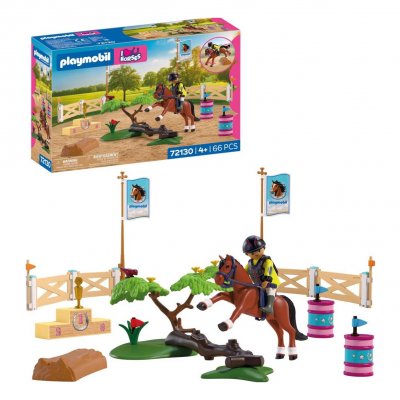 PLAYMOBIL 72130 Concours de cheval I love horses 66 pi&egrave;ces D&egrave;s 4 ans