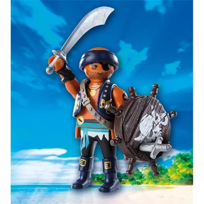 Playmobil 9075 - Pirate Avec Bouclier