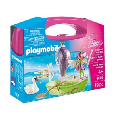 PLAYMOBIL 9105 - Fairies - Valisette Bateau de F&eacute;e