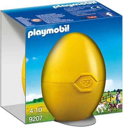 Playmobil 9207 &OElig;uf V&eacute;t&eacute;rinaire avec poulains 