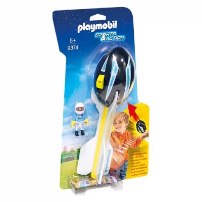 PLAYMOBIL 9374 - Sports & Action - Pilote et fus&eacute;e des airs