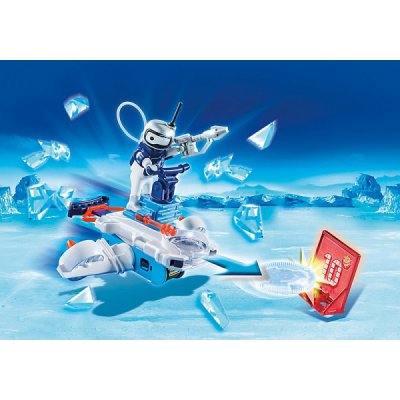 Playmobil Action 6833 Andro&iuml;de de glace avec lance-disques