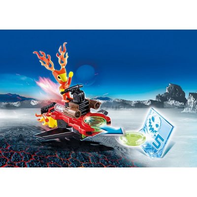 Playmobil Action 6834 Robot de feu avec lance-disques
