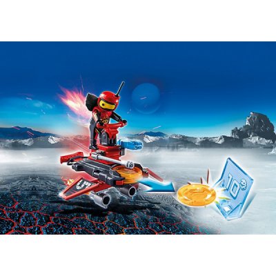 Playmobil Action 6835 Andro&iuml;de de feu avec lance-disques