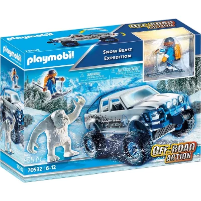 Playmobil Action 70532 - Explorateur Avec V&eacute;hicule Et Yeti