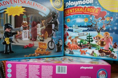 Playmobil Advent Calendar Sled Walk Construction Game Multicolore